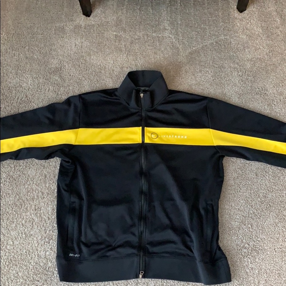 Nike Livestrong Drifit Track Jacket